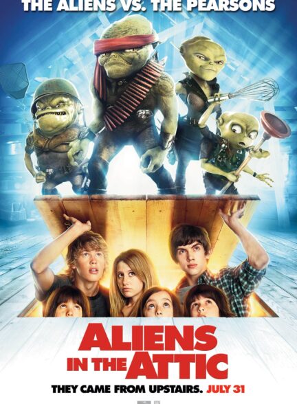 فیلم بیگانگان زیر شیروانی Aliens in the Attic 2009