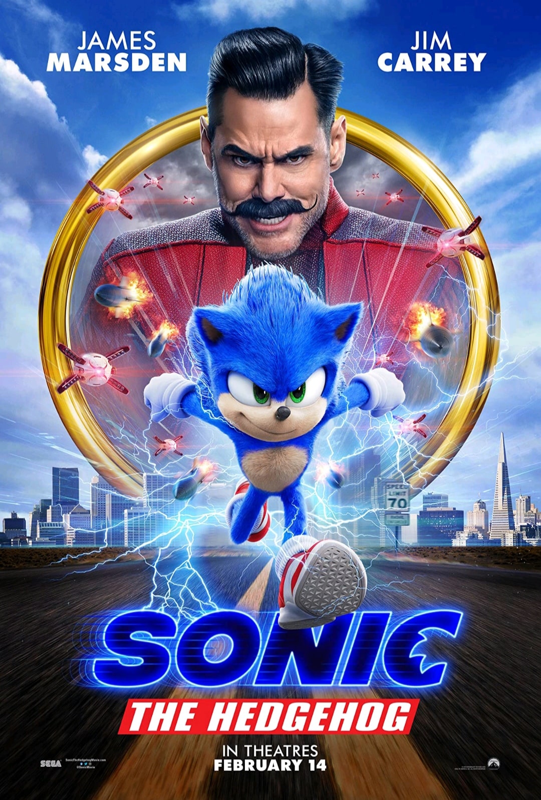 دانلود فیلم سونیک خارپشت Sonic the Hedgehog 2020