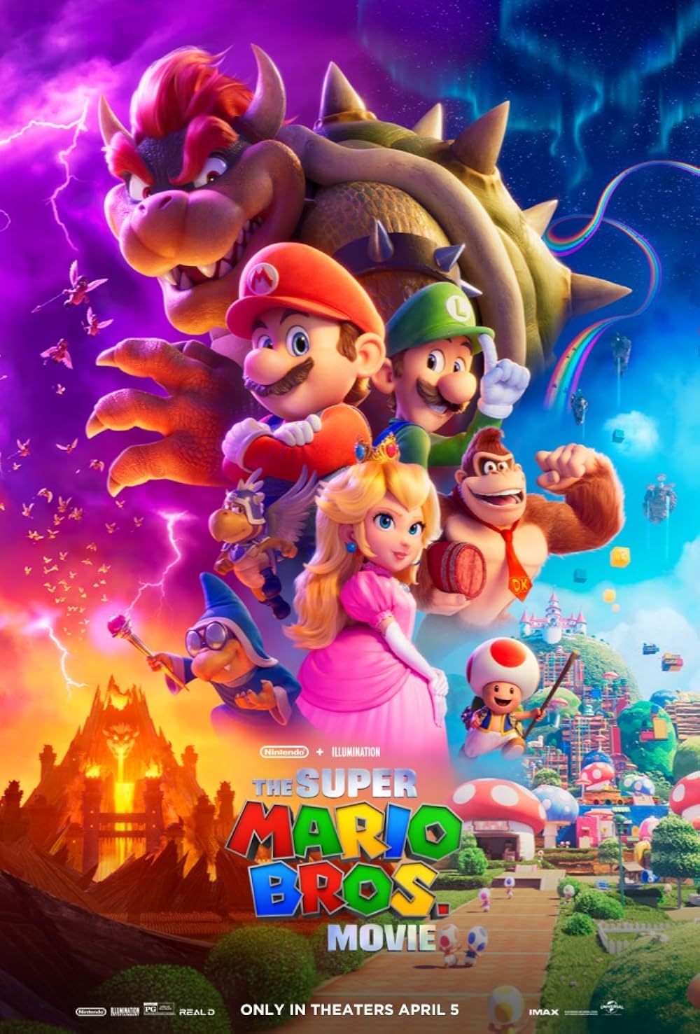 دانلود انیمیشن برادران سوپر ماریو The Super Mario Bros. Movie 2023