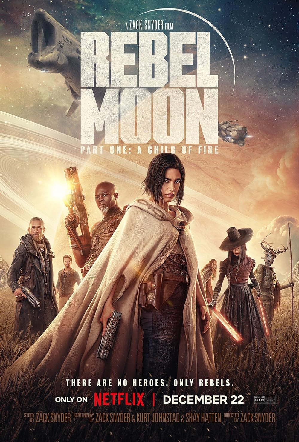 دانلود فیلم ماه سرکش : قسمت اول  – فرزند آتش Rebel Moon: Part One – A Child of Fire