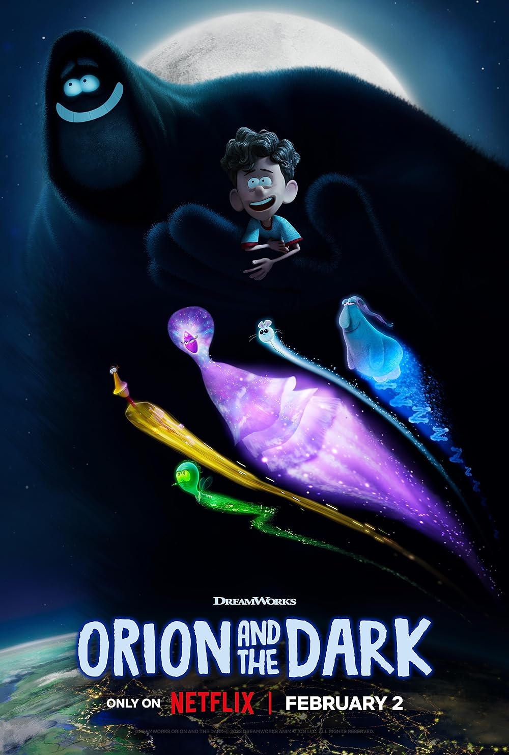 دانلود انیمیشن اوریون و تاریکی Orion and the Dark 2024