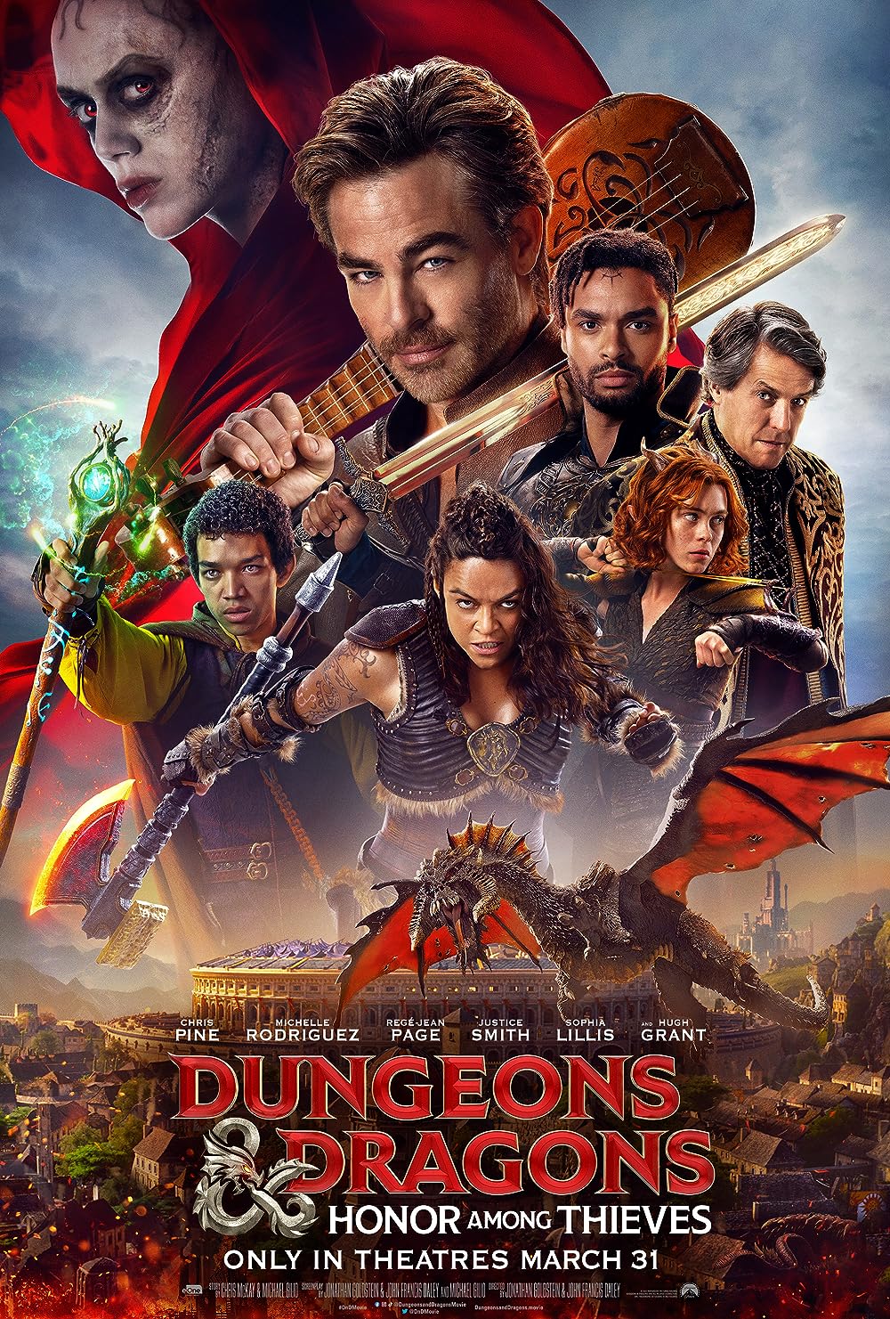 دانلود فیلم سیاه‌ چال‌ ها و اژدهایان: افتخار در میان دزدان Dungeons And Dragons: Honor Among Thieves 2023