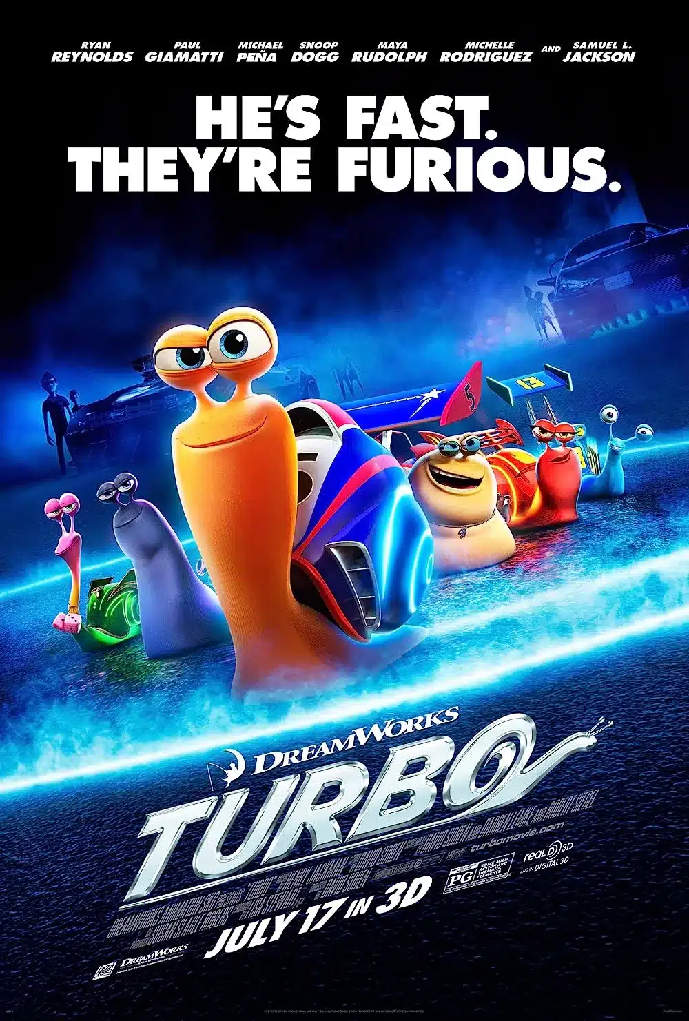 دانلود انیمیشن توربو Turbo 2013