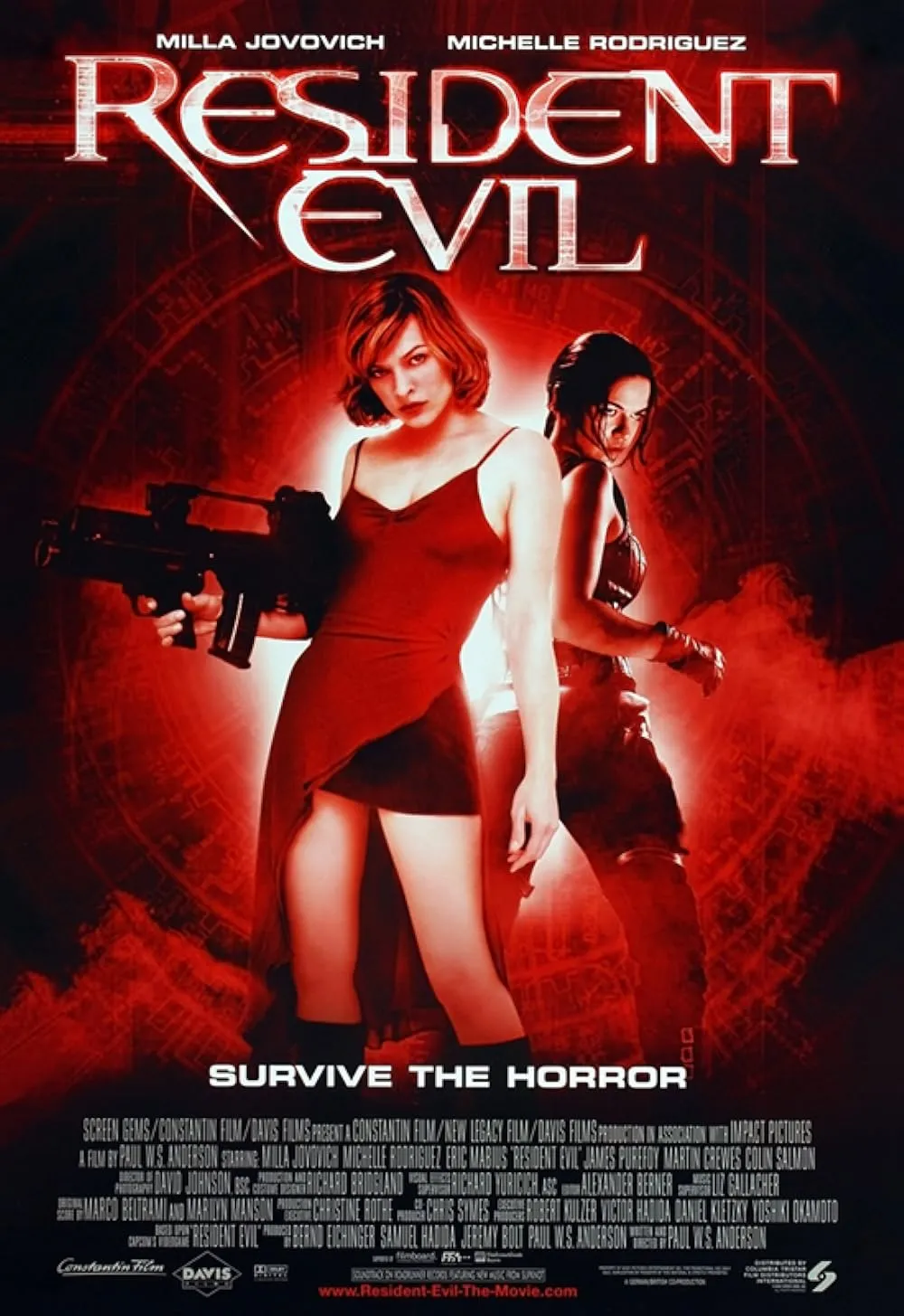 دانلود فیلم رزیدنت ایول 1 Resident Evil 2002