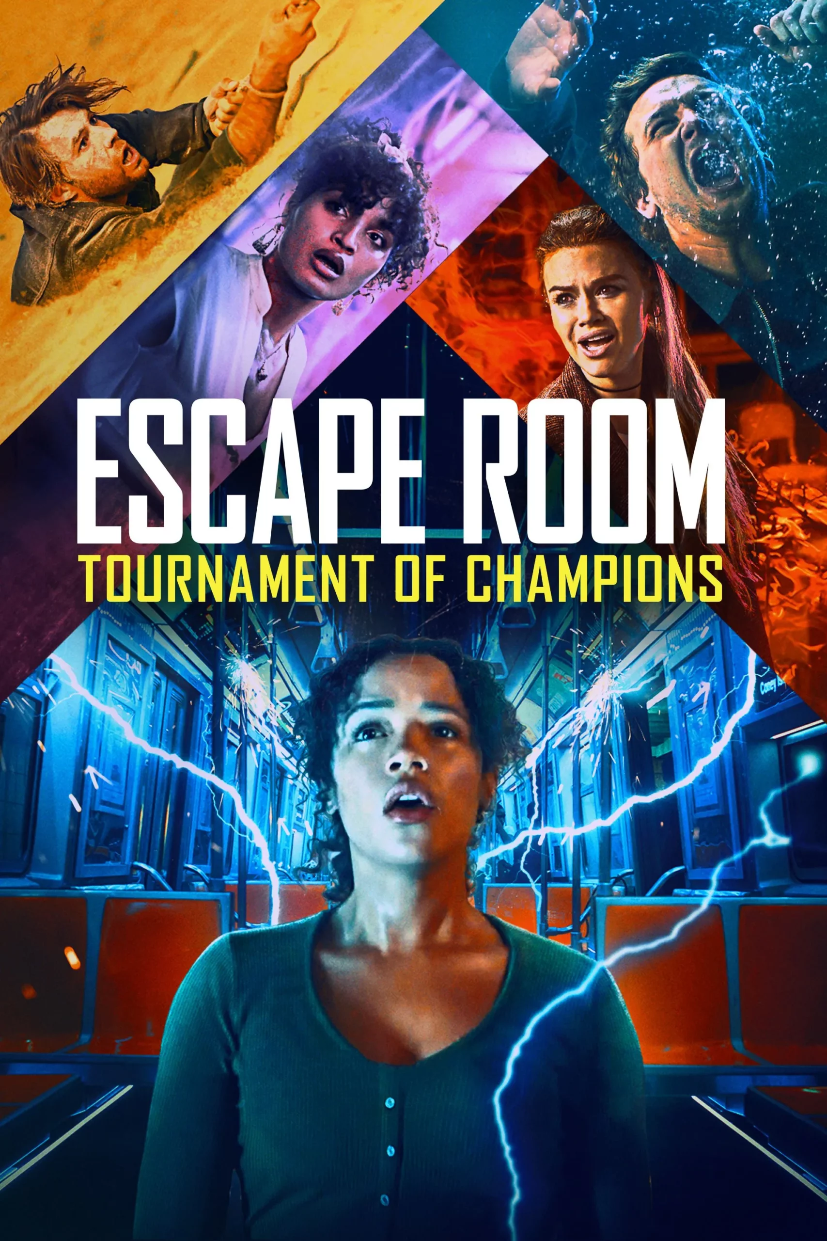 دانلود فیلم اتاق فرار 2: مسابقات قهرمانان Escape Room: Tournament of Champions 2021