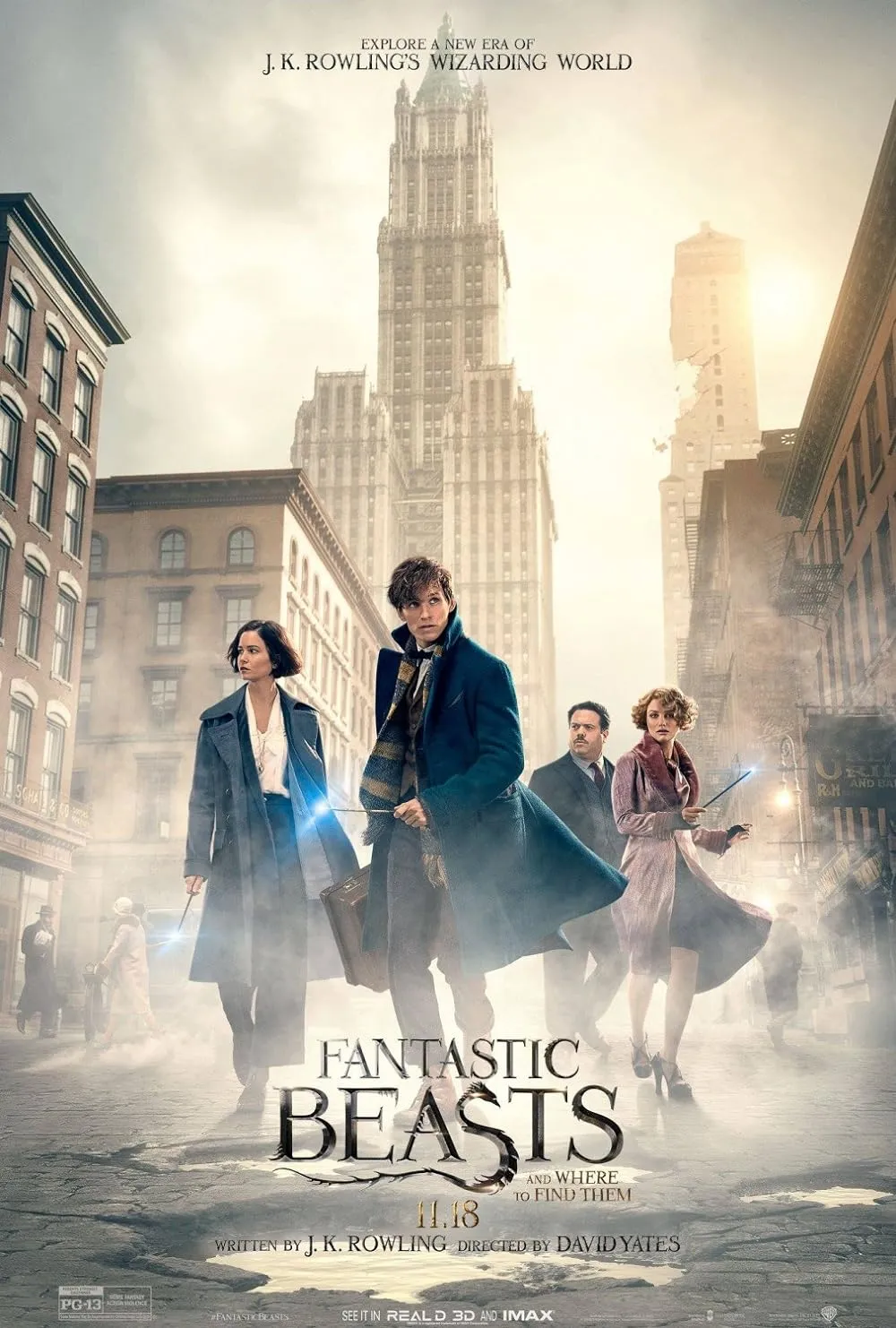 دانلود فیلم جانوران شگفت‌انگیز و زیستگاه آن‌ها Fantastic Beasts and Where to Find Them 2016 MV5BMjMxOTM1OTI4MV5BMl5BanBnXkFtZTgwODE5OTYxMDI@. V1 FMjpg UX1000  11zon
