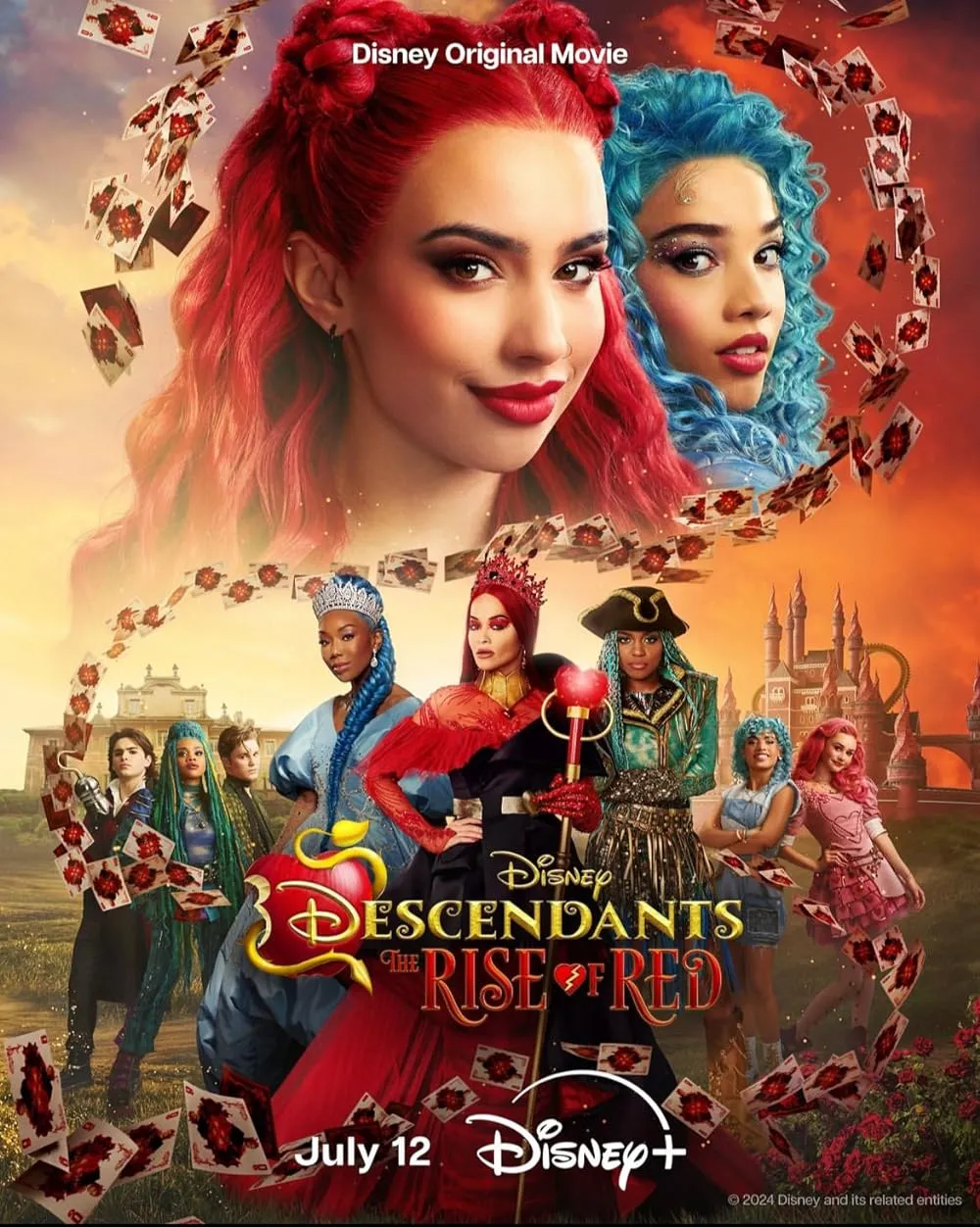 دانلود فیلم وارثان ظهور رد Descendants: The Rise of Red 2024 MV5BMzIwNDMwNGEtMDgwOS00OTc1LWI2YTUtNzc0ZGE3NzVhOWI1XkEyXkFqcGc@. V1  11zon