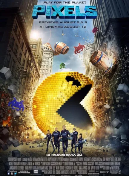 دانلود فیلم پیکسل‌ ها Pixels 2015