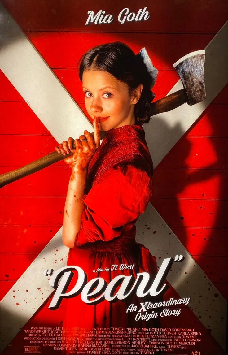 دانلود فیلم پرل Pearl 2022 Pearl Movie Poster 11zon