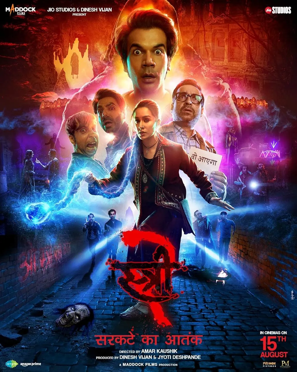 دانلود فیلم استری 2: وحشت سارکتا Stree 2: Sarkate Ka Aatank 2024 MV5BMTA1NmUxYzItZmVmNy00YmQxLTk4Y2UtZjVkMWUwMWQ5N2IxXkEyXkFqcGc@. V1 FMjpg UX1000  11zon