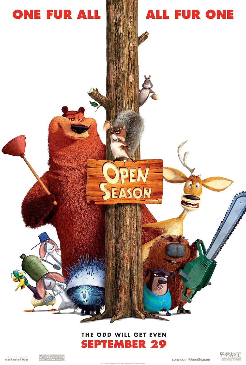 دانلود انیمیشن فصل شکار 1 Open Season 2006