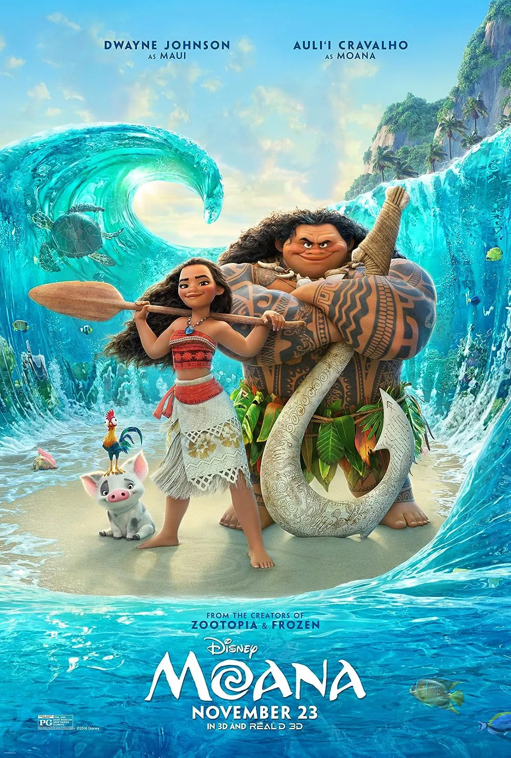 دانلود انیمیشن موآنا Moana 2016