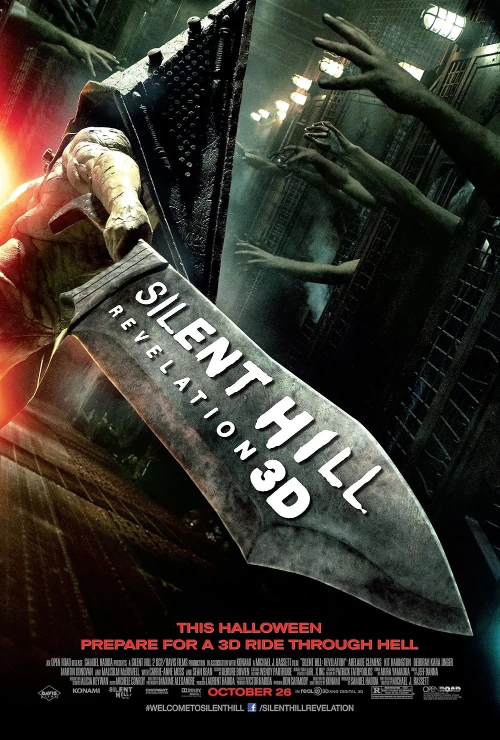 دانلود فیلم تپه ی خاموش / سایلنت هیل: مکاشفات Silent Hill: Revelation 2012 MV5BYjBkMjU0NWEtZjY5MS00YWYwLTljMmYtM2IzYTQ0NGU2YzAzXkEyXkFqcGdeQXVyMzY0MTE3NzU@. V1 FMjpg UX1000  11zon 1