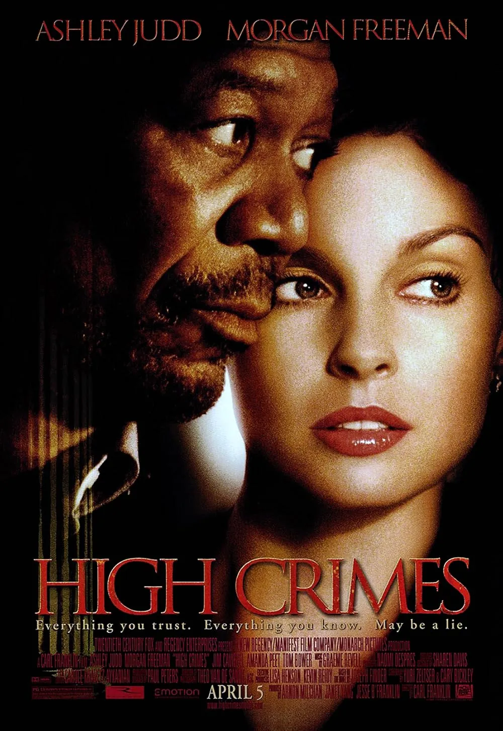دانلود فیلم جنایت بزرگ High Crimes 2002 MV5BNjI3ZWFiOWQtOTk3Yi00YWM5LWE0Y2EtZjhhYzBkZjc0ZGJmXkEyXkFqcGc@. V1 FMjpg UX1000  11zon