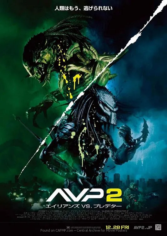 دانلود فیلم بیگانه علیه غارتگر: آمرزش‌خوانی Aliens vs Predator Requiem 2007