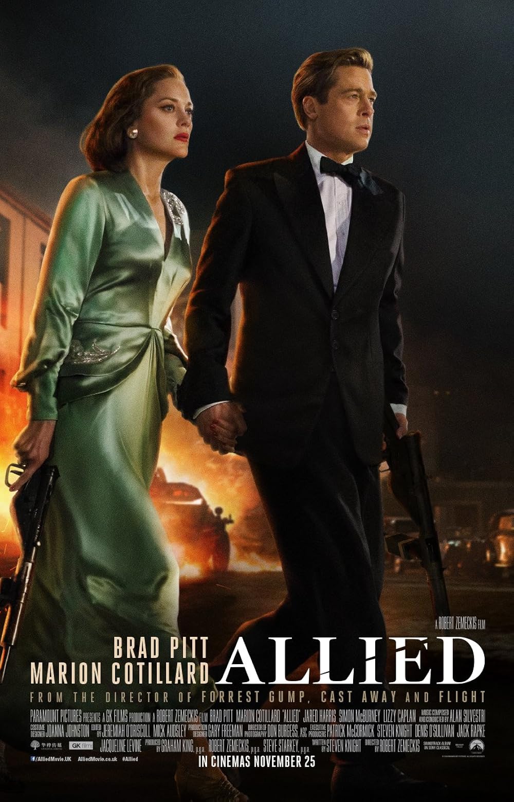 فیلم متفقین Allied 2016 MV5BNWJiOTUzODItNTYzYS00NGY0LWIzZmEtZDA4MGI5ZWMxMjM2XkEyXkFqcGc@. V1 FMjpg UX1000  1