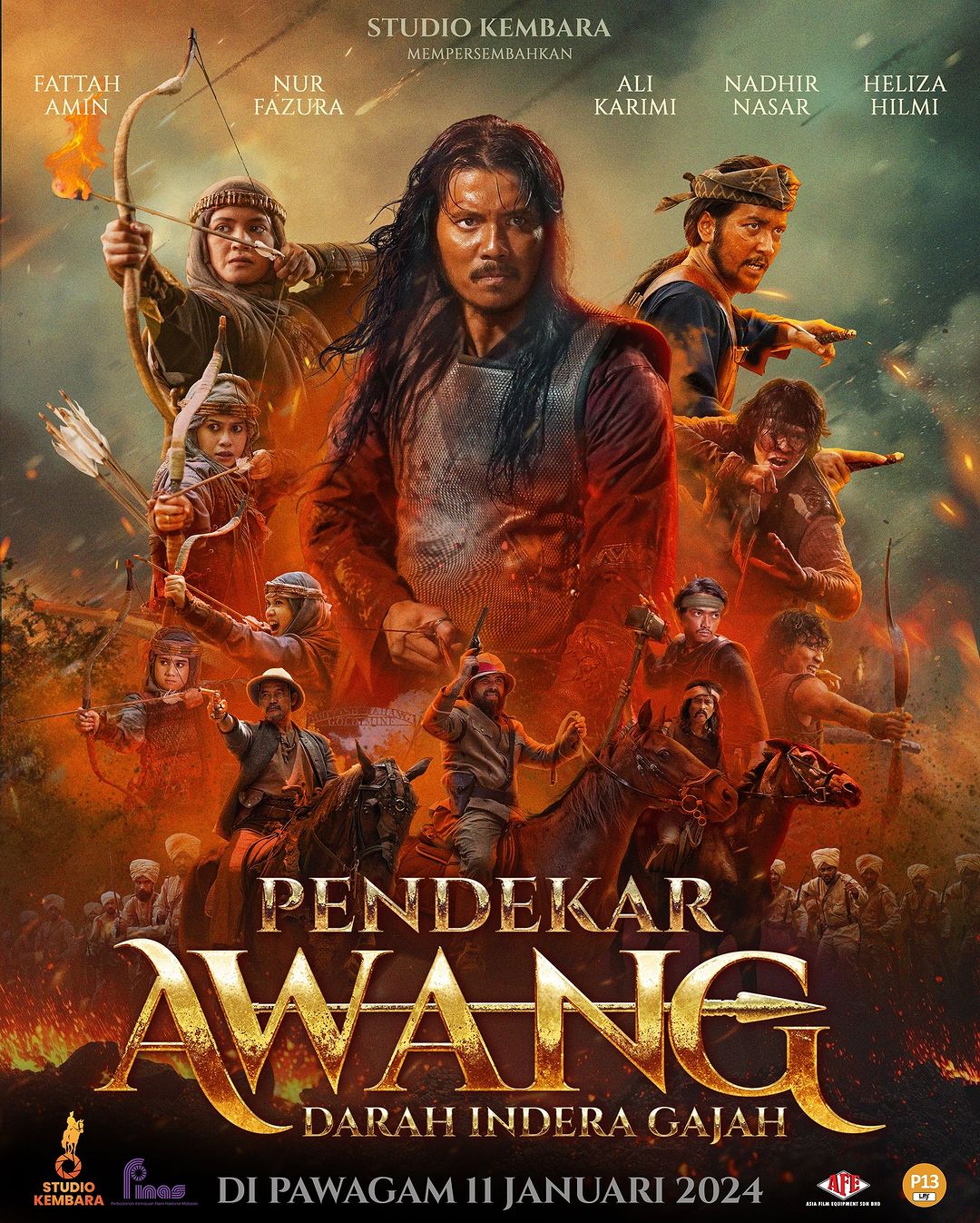 فیلم پندکار آوانگ: خون ایندرا گاجاه Pendekar Awang: Darah Indera Gajah 2024