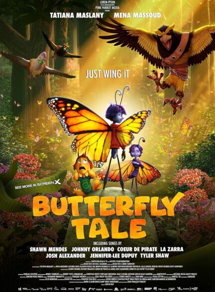 انیمیشن داستان پروانه ها Butterfly Tale 2023