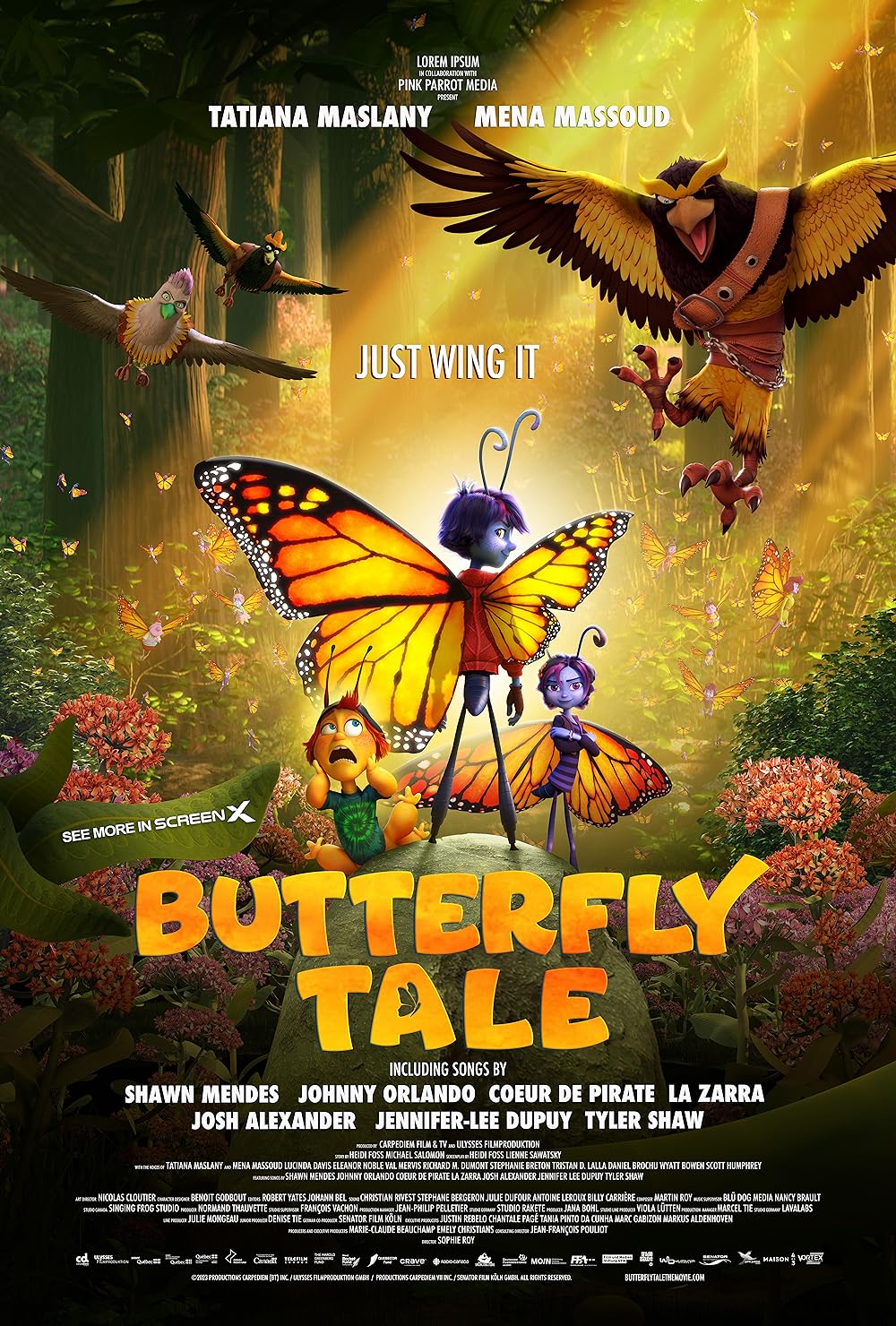انیمیشن داستان پروانه ها Butterfly Tale 2023