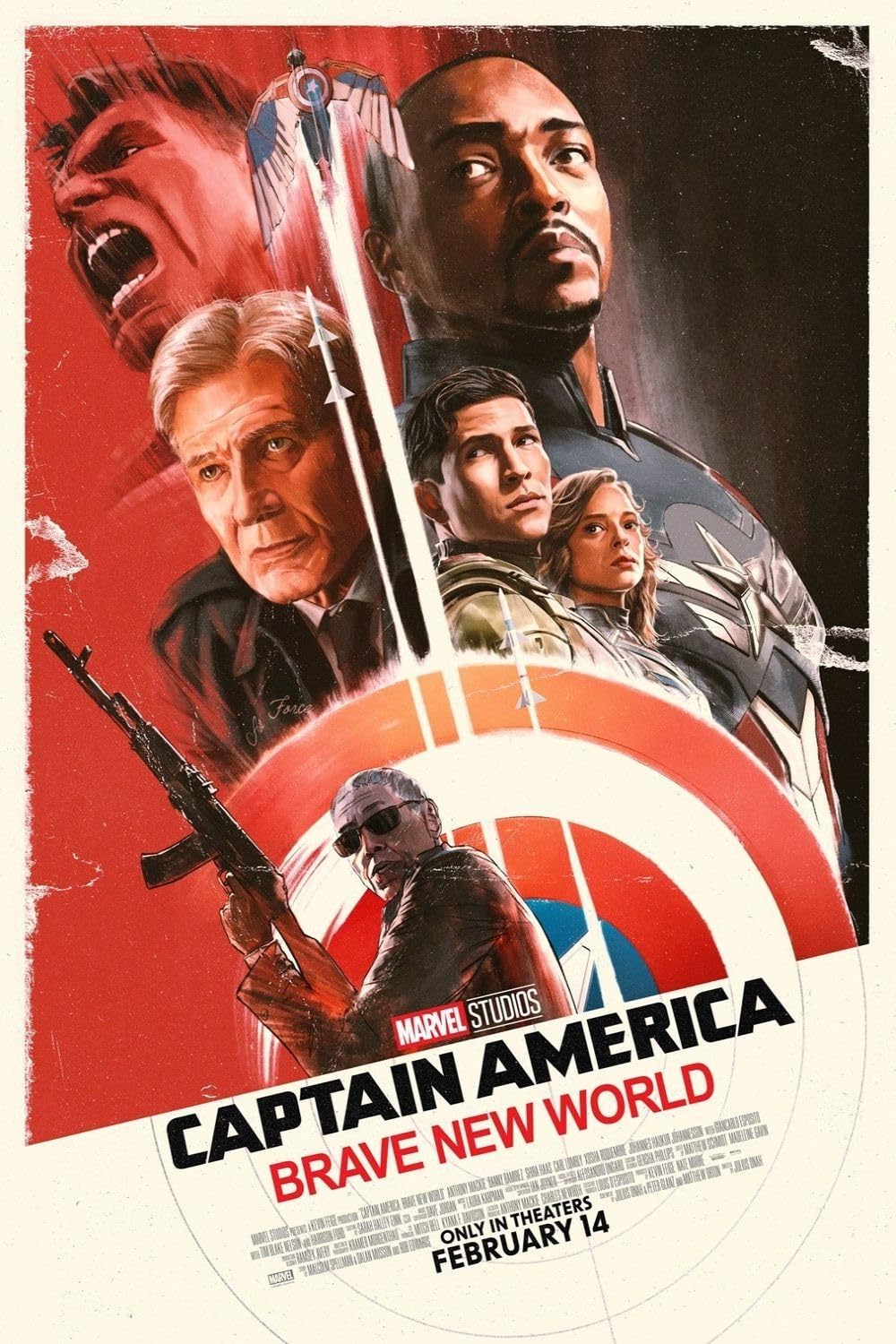 دانلود فیلم کاپیتان آمریکا: دنیای جدید شگفت انگیز Captain America: Brave New World 2025