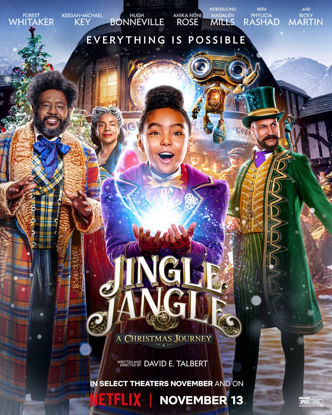 دانلود فیلم جینگل جانگل: یک سفر کریسمس Jingle Jangle: A Christmas Journey 2020