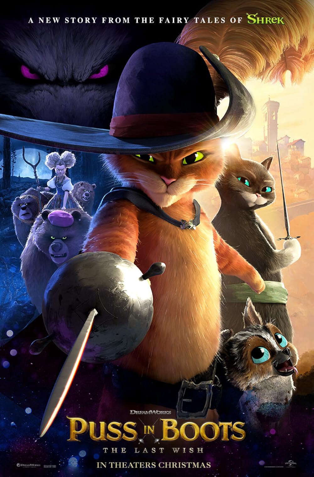 دانلود انیمیشن گربه چکمه پوش: آخرین آرزو Puss in Boots: The Last Wish 2022 MV5BMzg0MWUzMjctYjVlOS00NzVjLWIwZDMtNzg1YzNkYzdjNTMwXkEyXkFqcGc@. V1 FMjpg UX1000