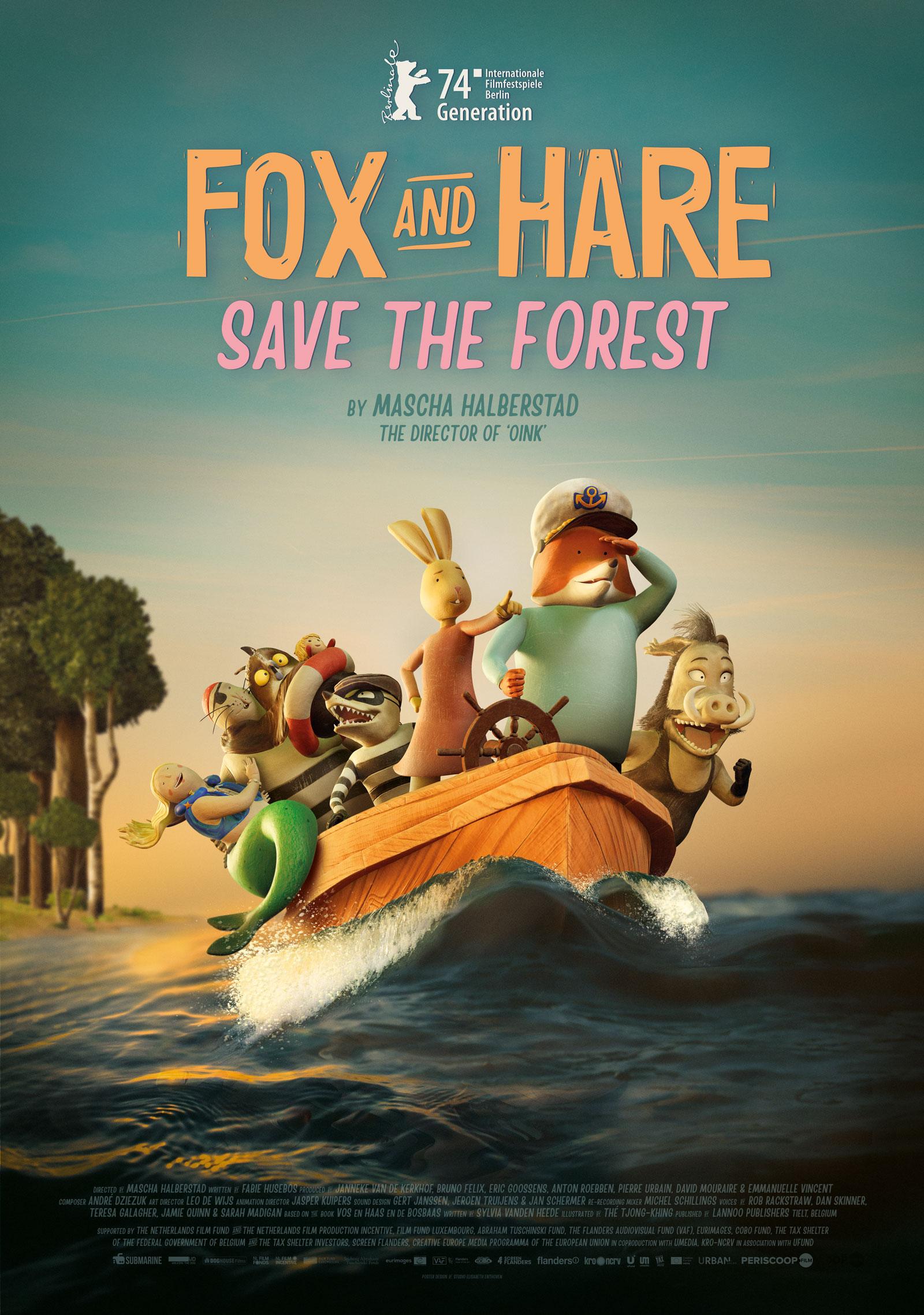 دانلود انیمیشن نجات جنگل به دست روباه و خرگوش Fox And Hare Save the Forest 2024