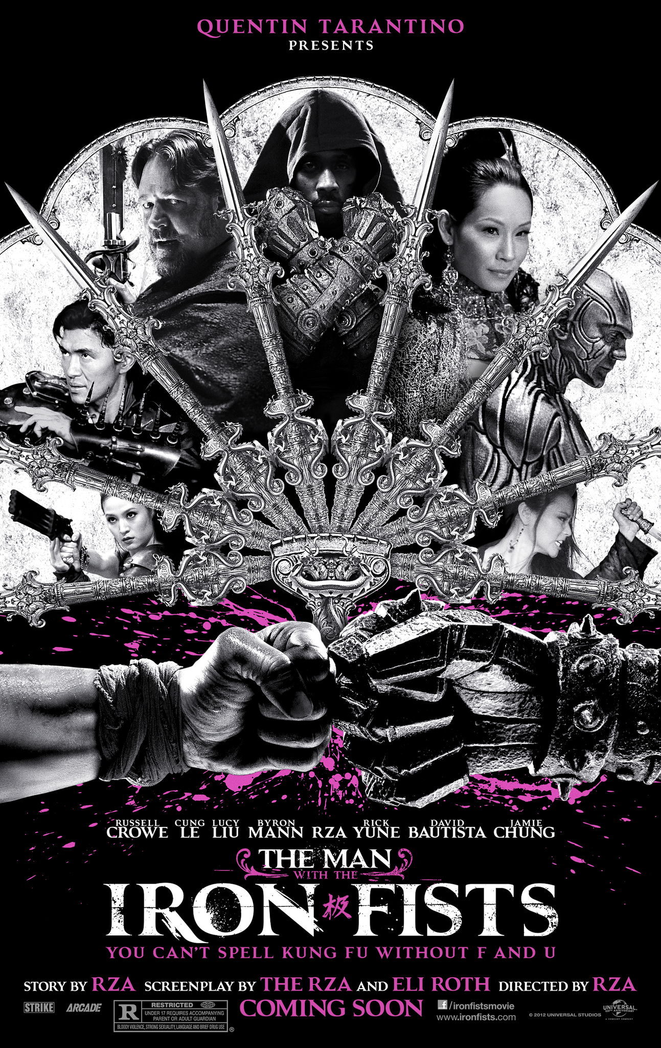 دانلود فیلم مردی با مشت های آهنین The Man with the Iron Fists 2012