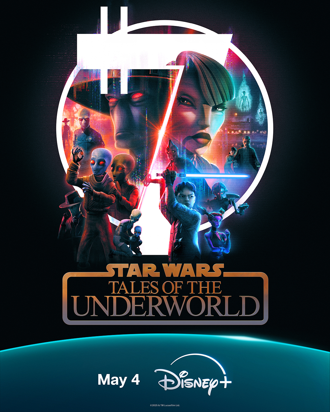 دانلود انیمیشن جنگ ستارگان: روایت‌هایی از دنیای زیرین Star Wars: Tales of the Underworld 2025