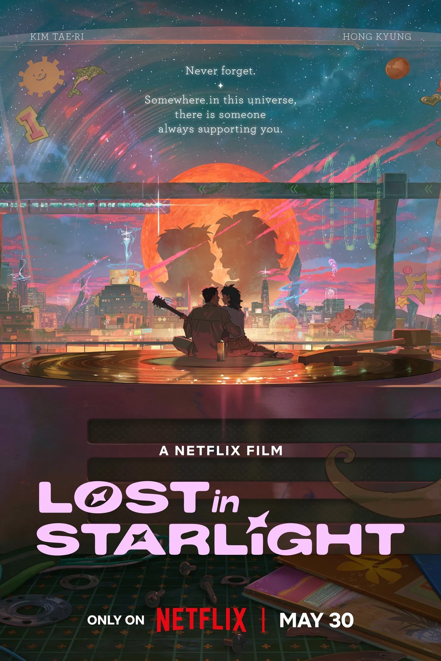 دانلود انیمیشن غرق در نورِ ستاره Lost in Starlight 2025
