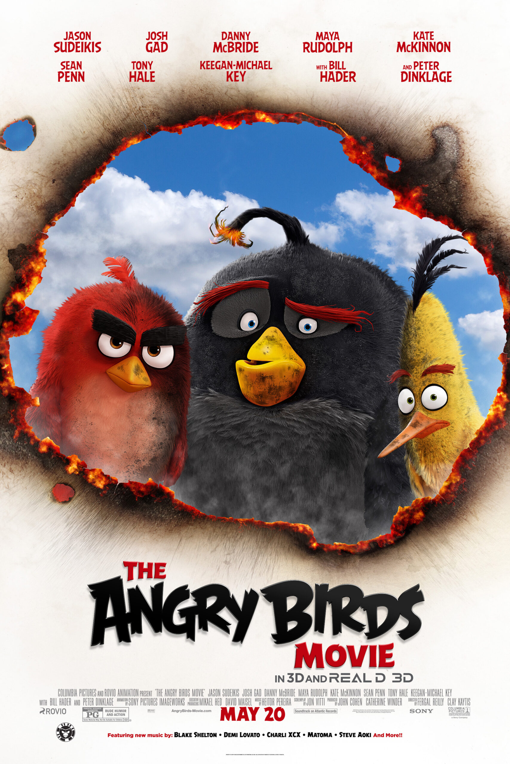 دانلود انیمیشن پرندگان خشمگین The Angry Birds Movie 2016
