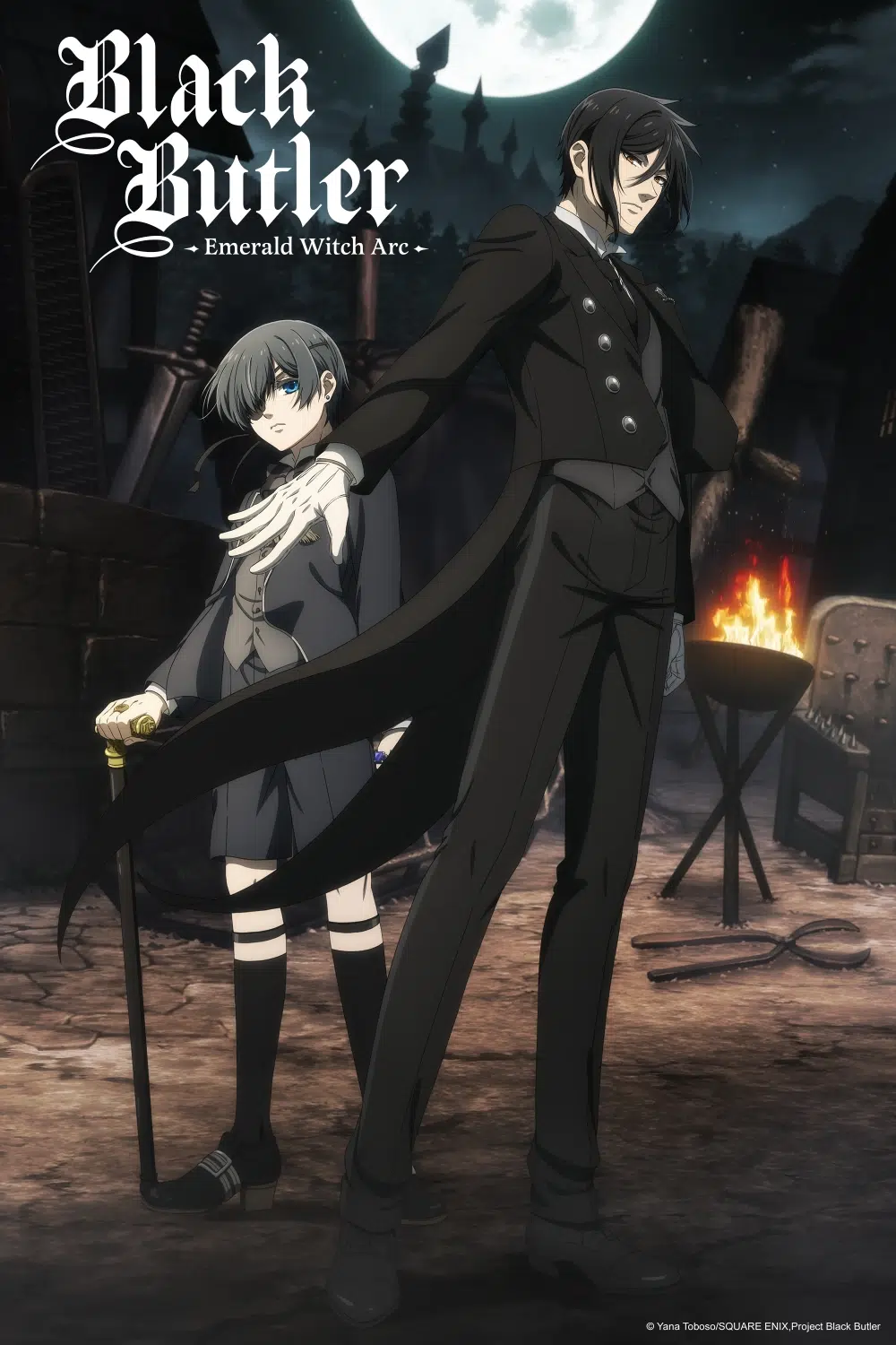دانلود انیمه پیشخدمت سیاه : کمان زمرد جادوگر Black Butler: Emerald Witch Arc 2025