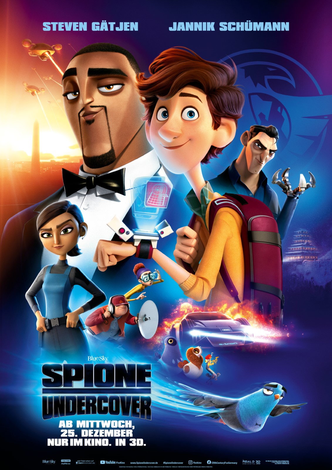 دانلود انیمیشن جاسوسان نامحسوس Spies in Disguise 2019 MV5BMDg4MWRhNTMtYjZmMS00YTlkLWE4NzctZThhNTUxNDBlYWYyXkEyXkFqcGc@. V1