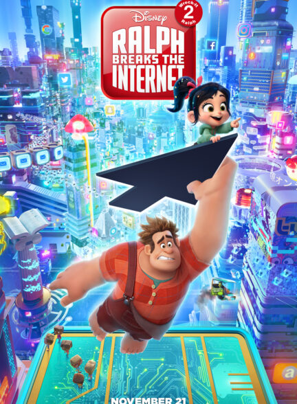 دانلود انیمیشن رالف خرابکار 2 Ralph Breaks the Internet 2018
