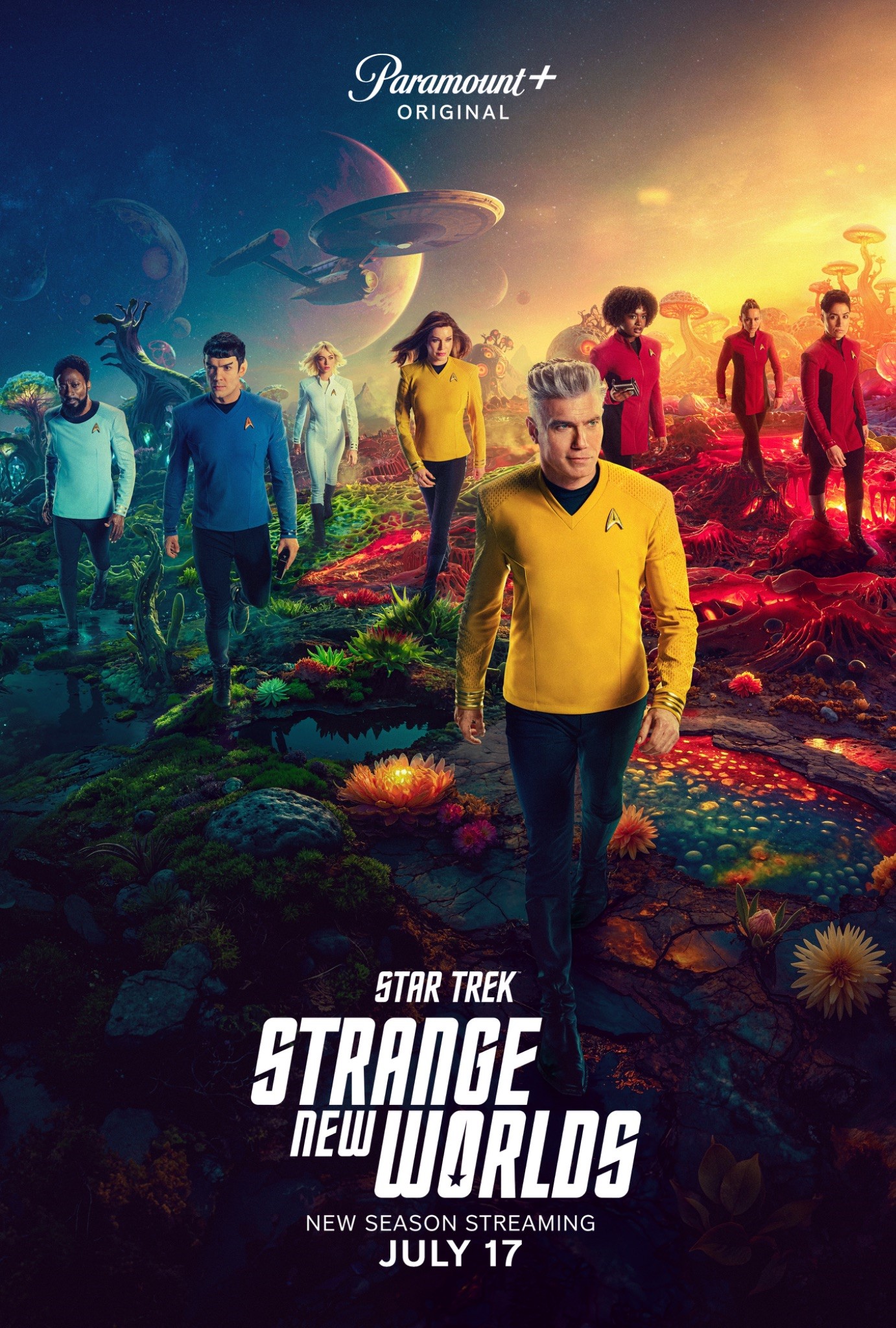 دانلود سریال پیشتازان فضا: دنیای عجیب جدید Star Trek: Strange New Worlds 2022