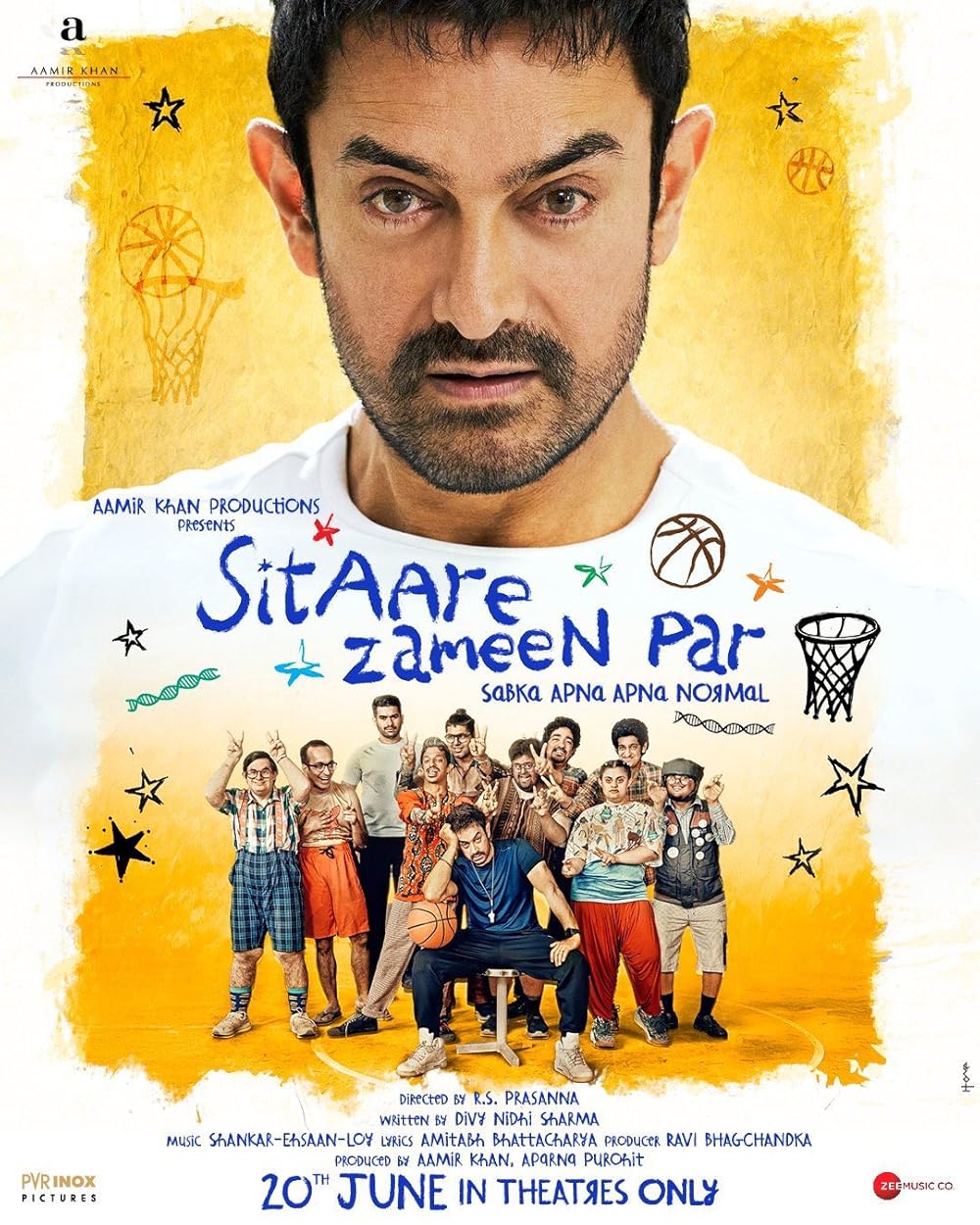 دانلود فیلم هندی ستاره های روی زمین Sitaare Zameen Par 2025