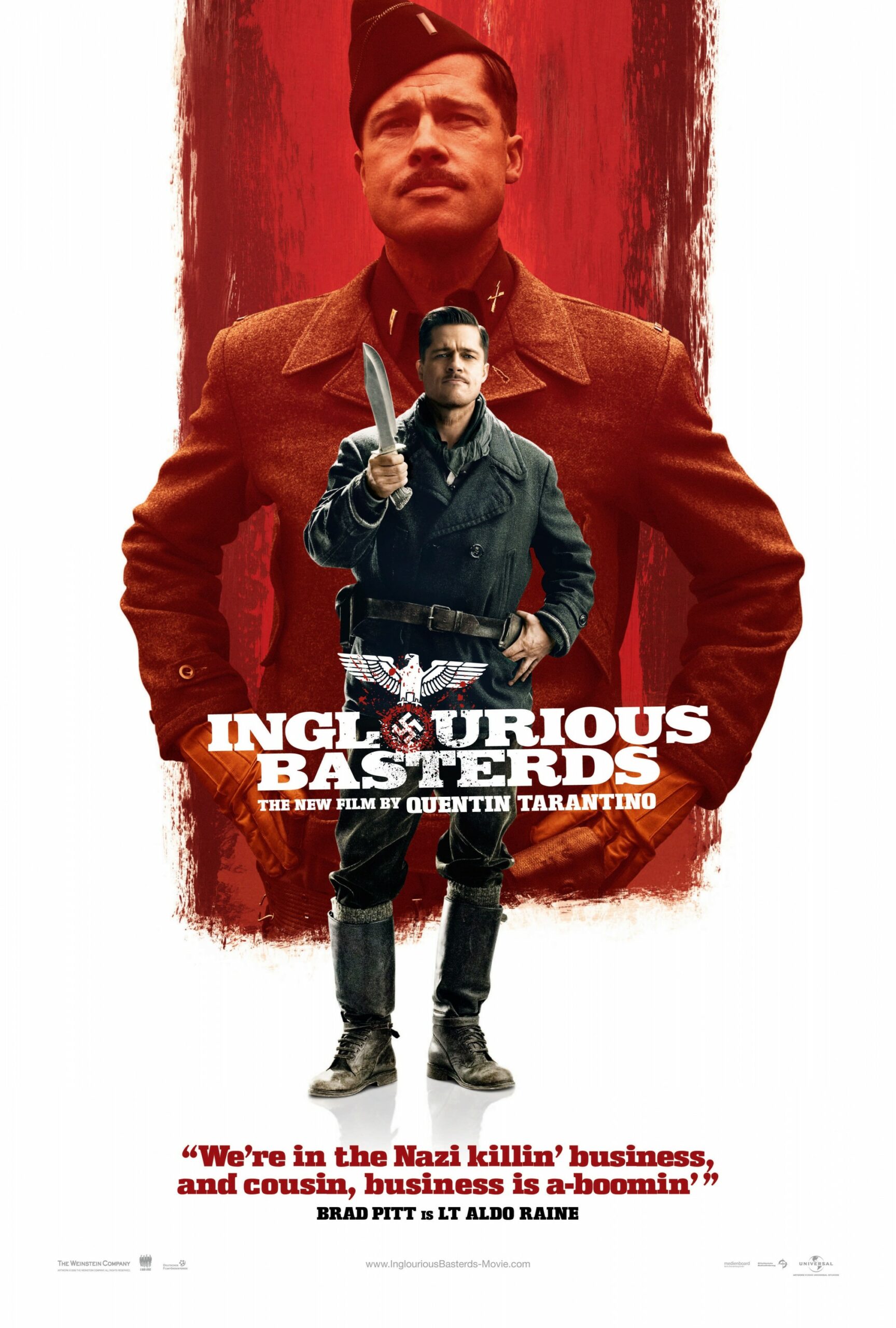 دانلود فیلم حرامزاده‌های لعنتی Inglourious Basterds 2009