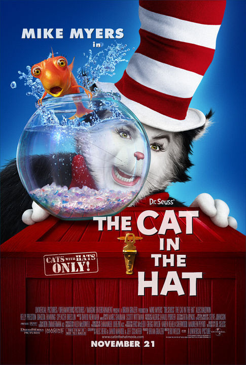 دانلود فیلم گربه کلاه به سر The Cat in the Hat 2003