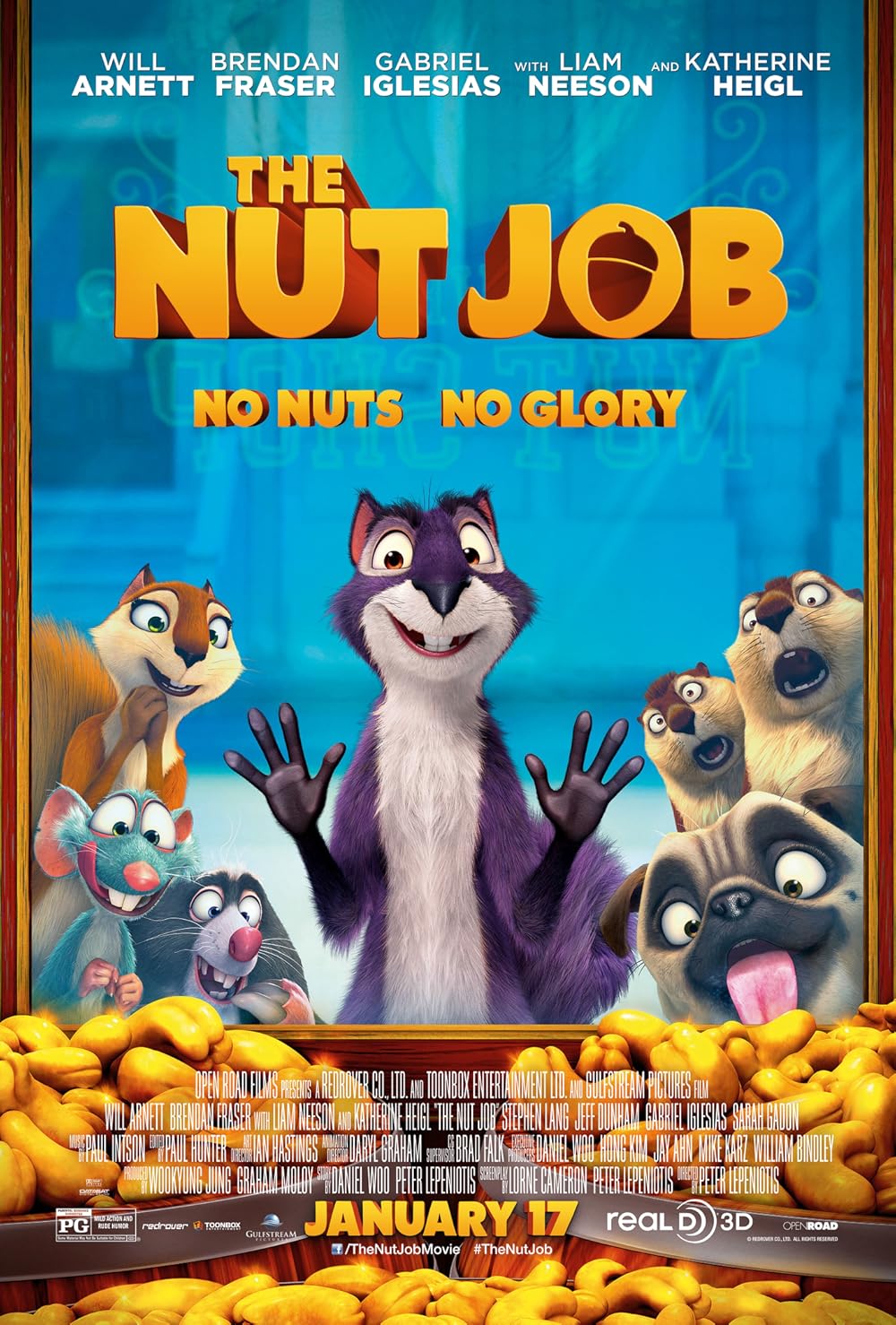 دانلود انیمیشن عملیات آجیلی 1 The Nut Job 2014