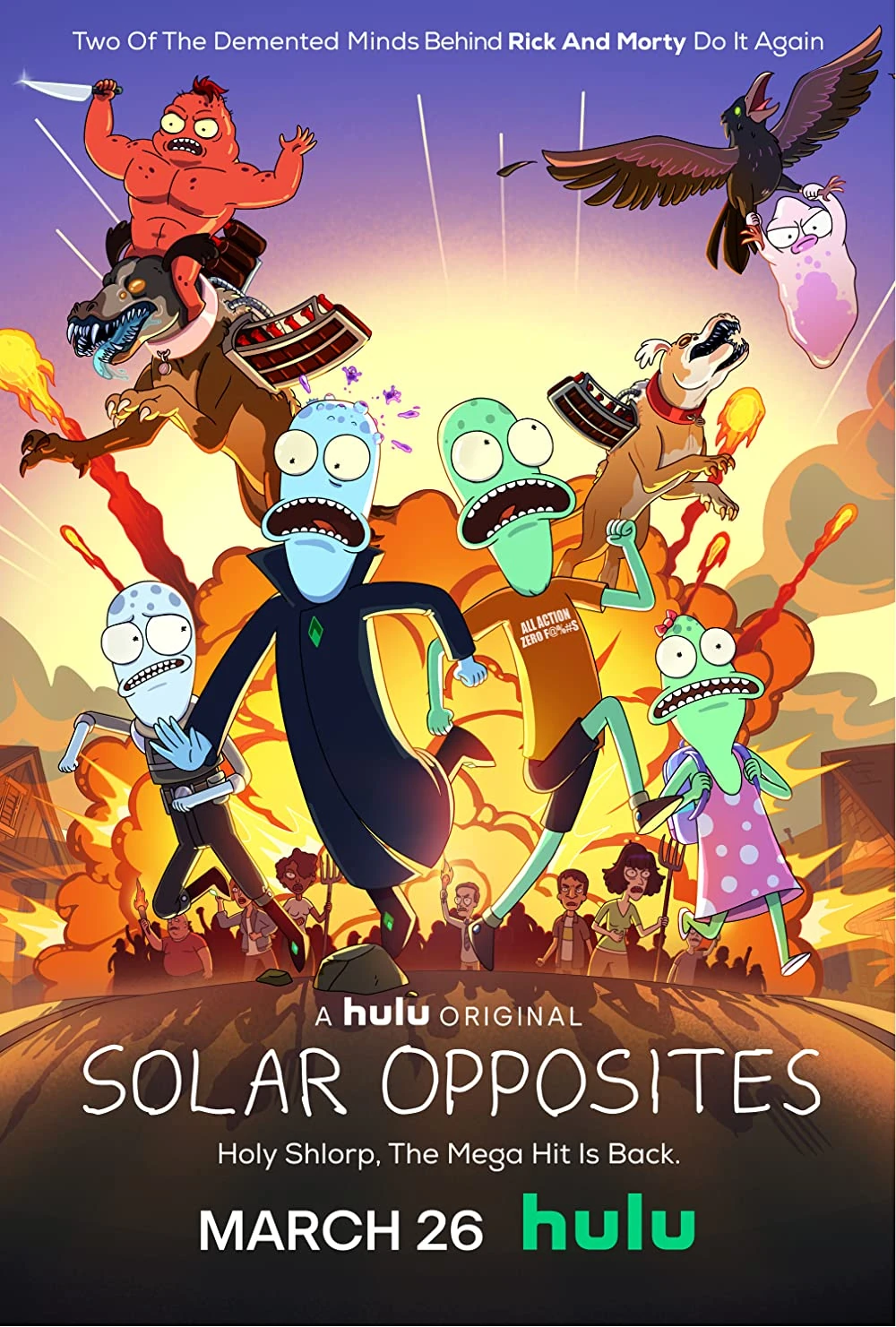 دانلود انیمیشن مخالفان منظومه شمسی Solar Opposites 2020