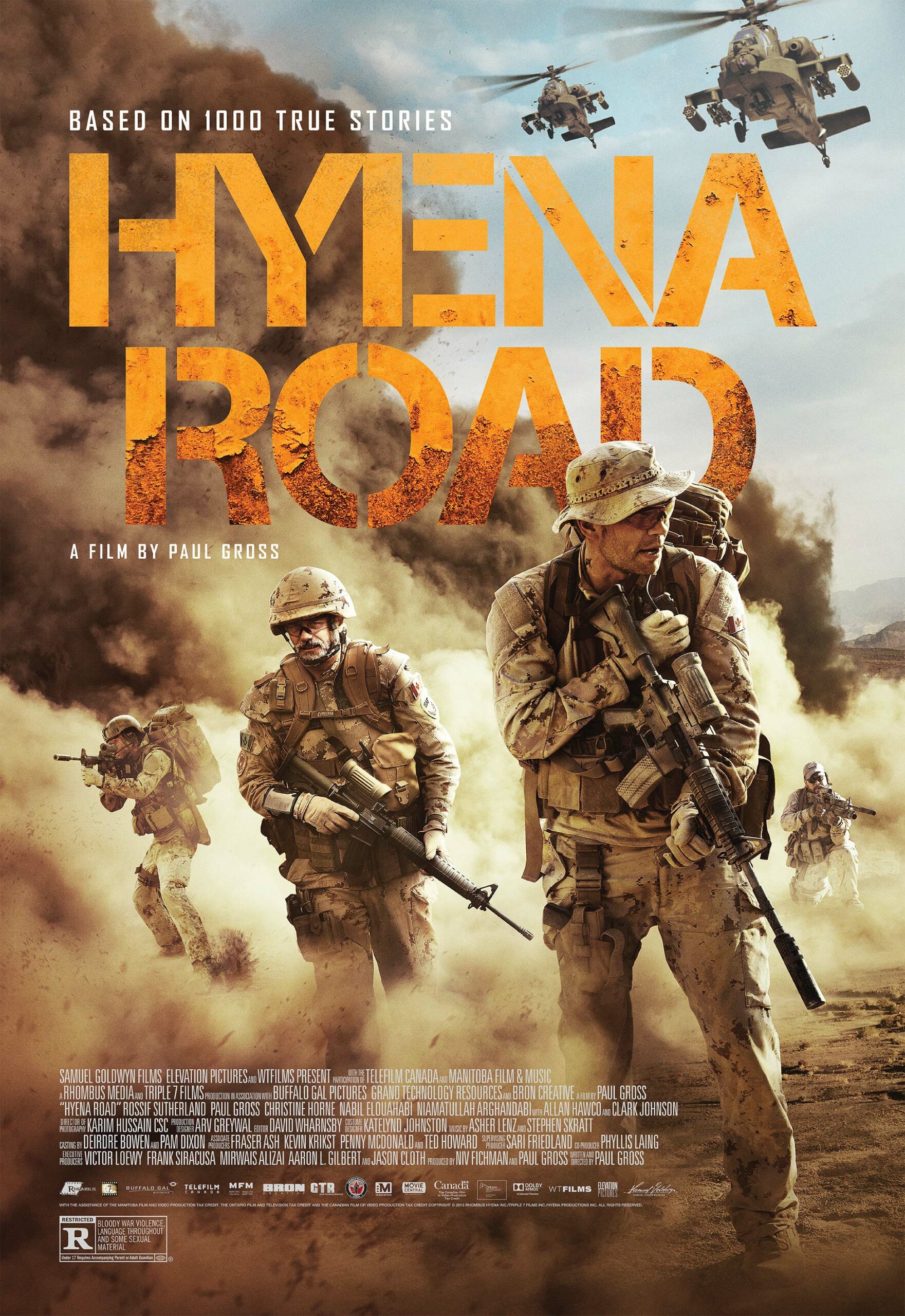 دانلود فیلم جاده هاینا Hyena Road 2015