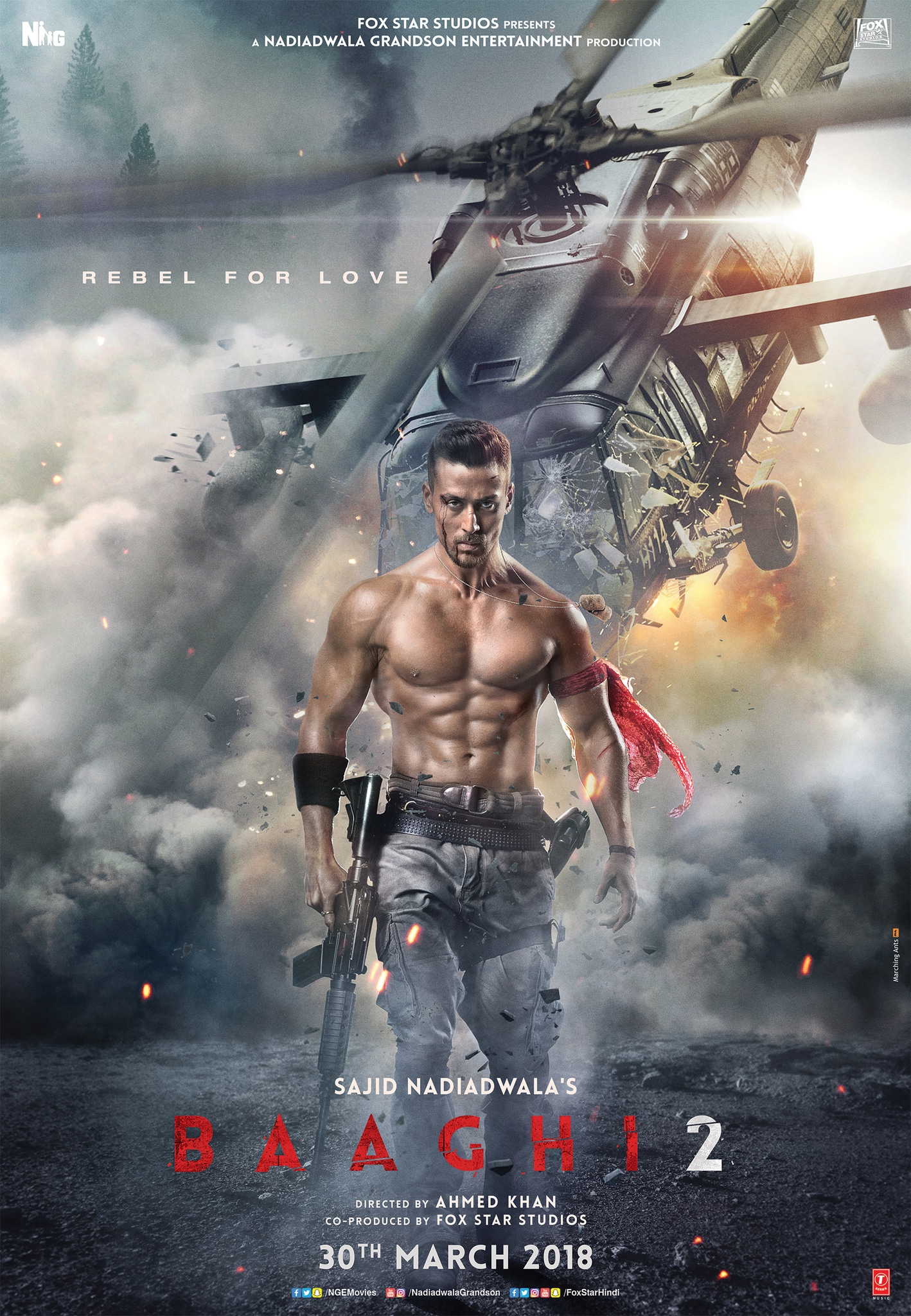 دانلود فیلم هندی یاغی 2 Baaghi 2 2025