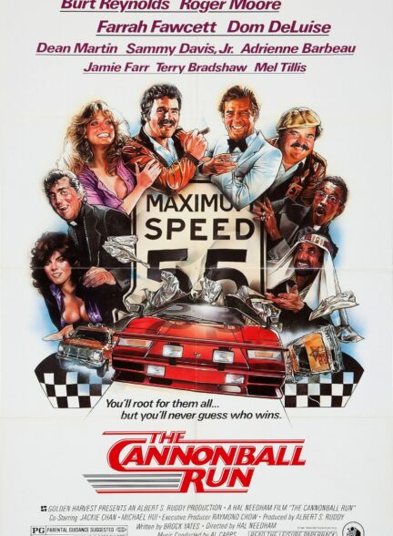 دانلود فیلم مسابقهٔ توپ آتشین The Cannonball Run 1981