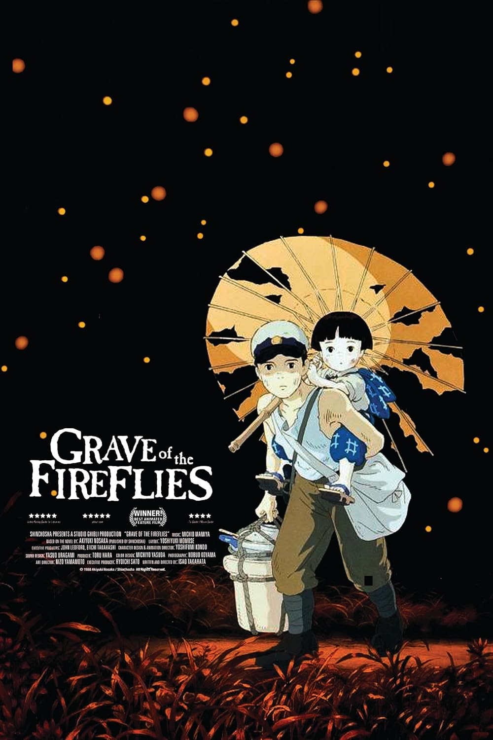 دانلود انیمه مدفن کرمهای شب‌تاب Grave of the Fireflies 1988