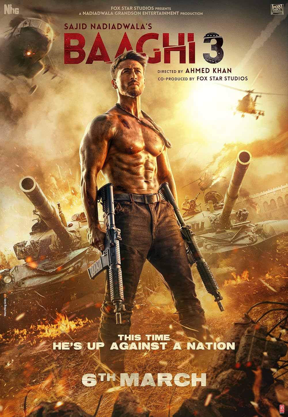 دانلود فیلم هندی یاغی 3 Baaghi 3 2020