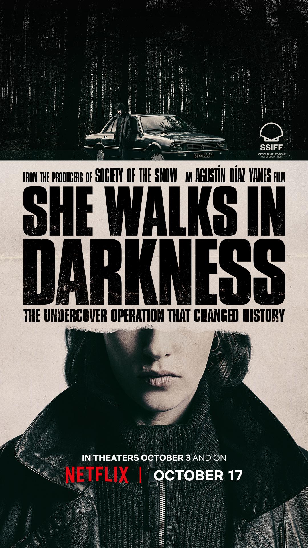 دانلود فیلم او در تاریکی قدم میزند She Walks in Darkness 2025