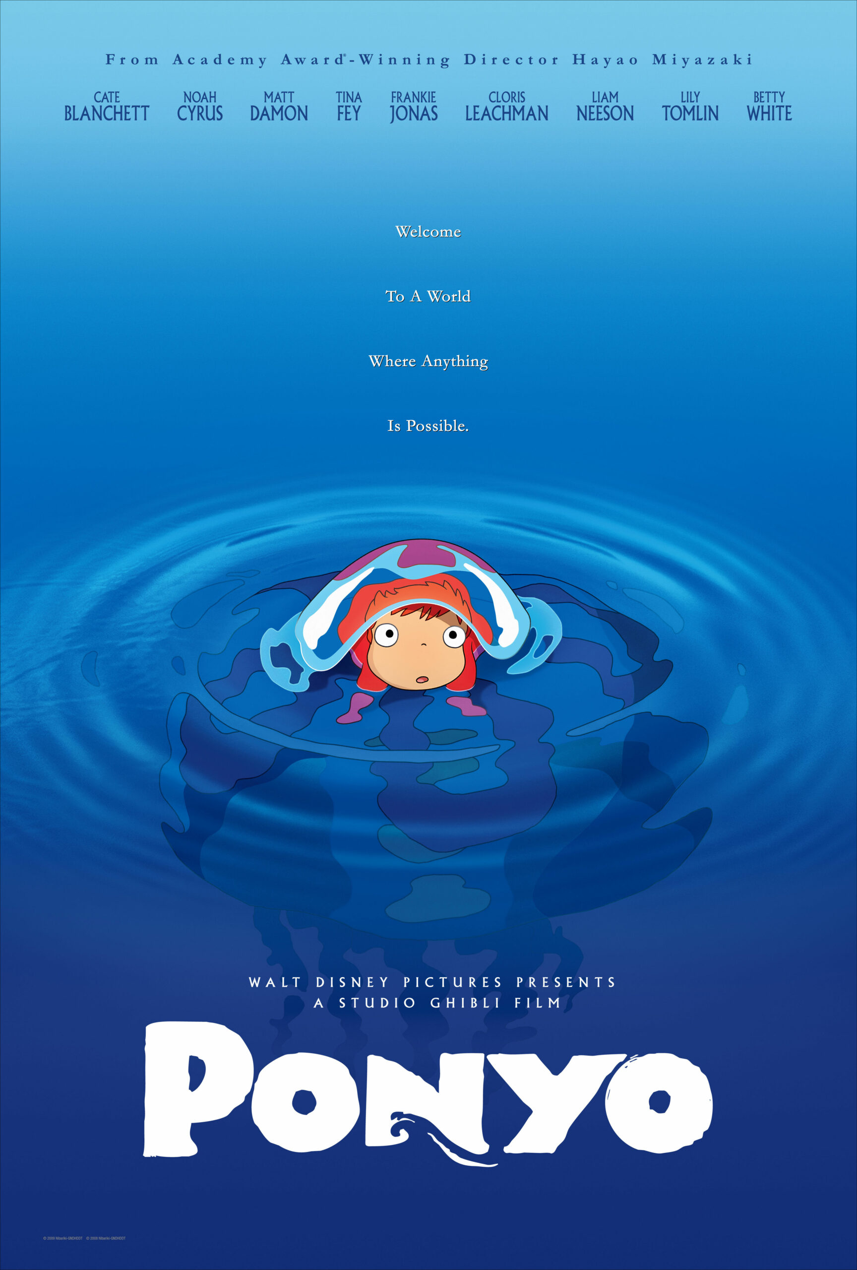 دانلود انیمه پونیو Ponyo 2008