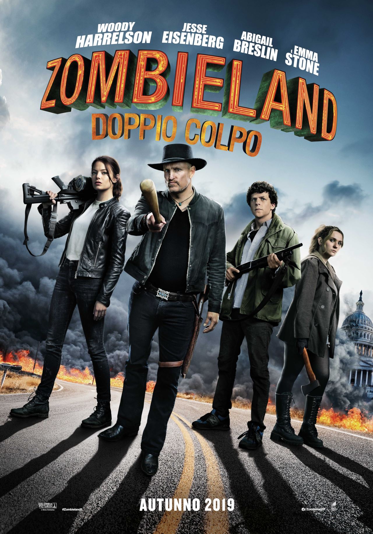 دانلود فیلم سرزمین زامبی Zombieland 2009 MV5BZGFjYmUwNmQtY2MwMC00YjgxLWI5NzAtZjY5Y2RlMjI0NjU3XkEyXkFqcGc@. V1  1