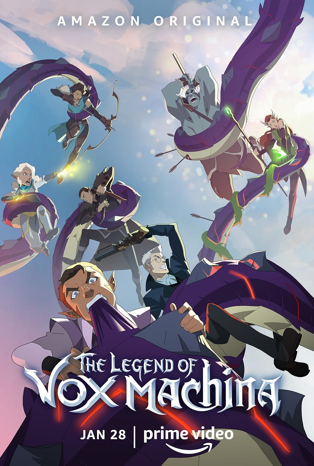 دانلود انیمیشن افسانه واکس ماکینا The Legend of Vox Machina 2022