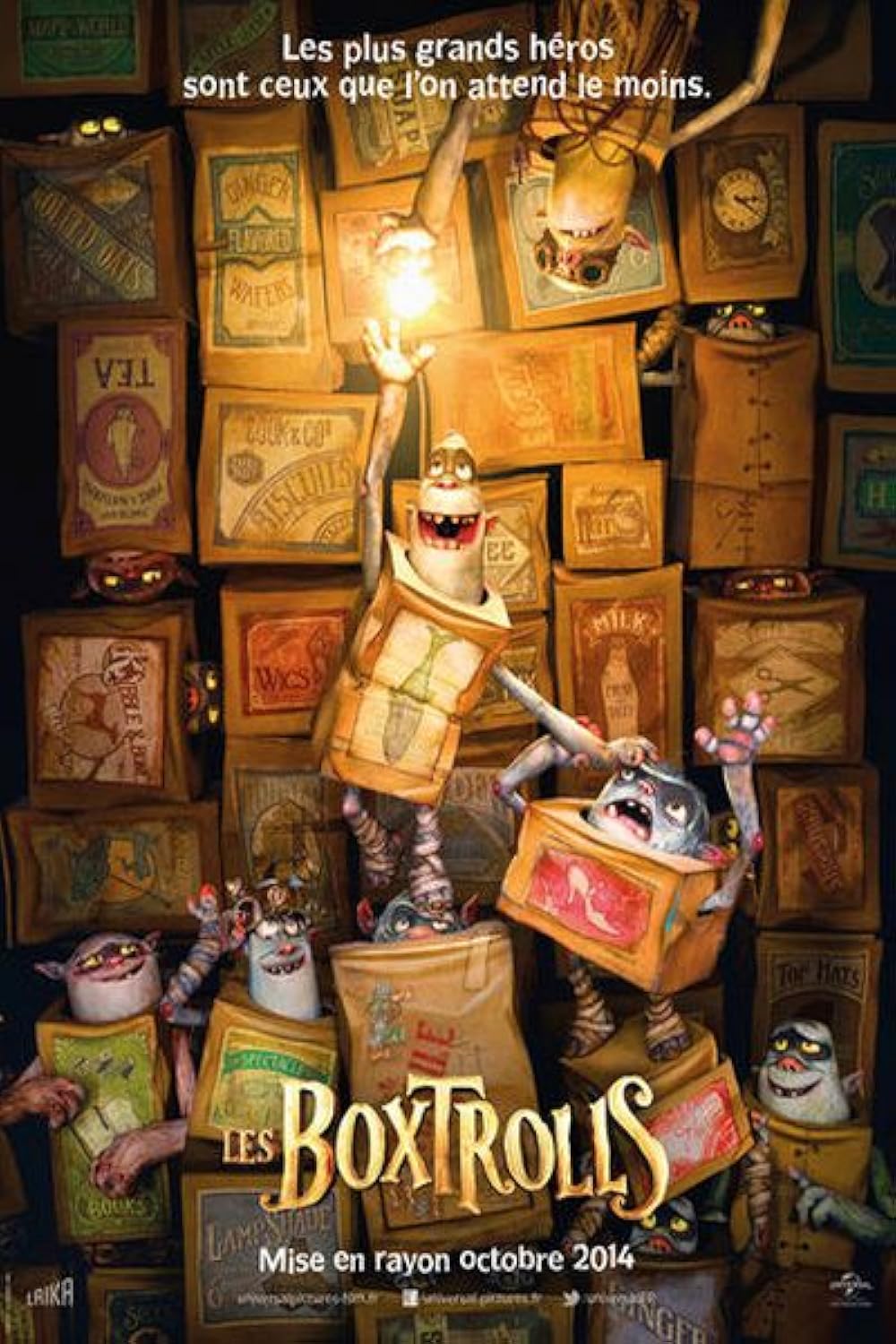 دانلود انیمیشن غول‌های پاکتی The Boxtrolls 2014